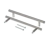 Ikea KALLROR 503.570.02 Lot de 2 poignées d'armoire de cuisine en acier inoxydable 213 mm Vis incluses