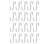 IKEA KUNGSFORS Lot de 20 crochets de cuisine en acier inoxydable