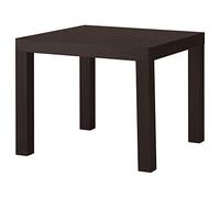 Ikea Lack Table d'appoint 55 x 55 cm Brun noir