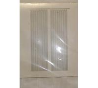 Ikea, Lot de 2 Rideaux à œillets Matilda Fins et Opaques - 300 x 140 cm - 100% Coton - Blanc