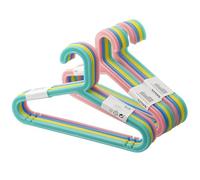 Ikea - Lot de 24 cintres Bagis pour enfant, couleurs pastel
