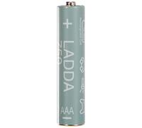 Ikea Lot de 4 Piles Rechargeables 900 HR03 AAA 1,2 V IKE-905.098.19 Banane