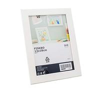IKEA Lot de 5 cadres FISKBO en blanc (13 x 18 cm)