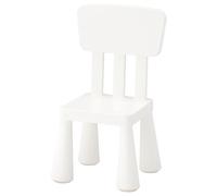 Ikea Mammut Chaise pour Enfants Intérieur/Extérieur Blanc - Lot de 1