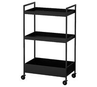 Ikea Nissafors Chariot utilitaire Noir 19 7/8x11 3/4x32 5/8 203.997.77