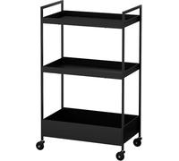 Ikea Nissafors Chariot utilitaire Noir 19 7/8x11 3/4x32 5/8 203.997.77