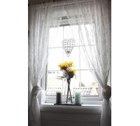 IKEA 800.707.63 Rideaux Filet 1 Paire, Polyester, Blanc Cassé, 300 x 145 x 0,2 cm