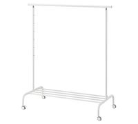 Ikea RIGGA Portant à vêtements Blanc