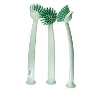IKEA RINNIG Lot de 3 brosses à vaisselle Vert clair