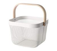 IKEA Risatorp 902.816.18 Panier métallique Blanc Taille 9 ¾ x 10 ¼ x 7