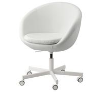 IKEA SKRUVSTA Fauteuil pivotant Ysane Blanc