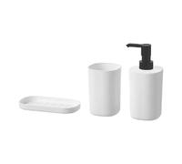 Ikea Storavan Ensemble de salle de bain 3 pièces Blanc Taille S