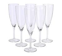 Ikea Svalka Flûte à Champagne en Verre Transparent/Lot de 6 500.151.22 Taille 198,4 Gram