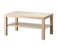 IKEA Table basse LACK 90 x 55 x 45 cm effet chêne teint blanc