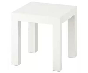 Ikea Table d'appoint LACK blanche 35 x 35 cm, Blanc