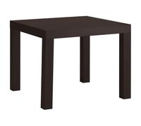 Ikea Table d'appoint laquée marron noir (55 x 55 cm)