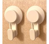 Ikea TISKEN Lot de 2 crochets avec ventouse, blanc (ikea_41(new))