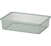 IKEA TROFAST Boîte de rangement avec grille en vert clair/gris, 42 x 30 x 10 cm