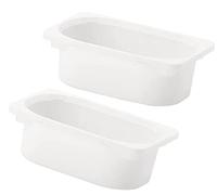 Ikea Trofast Lot de 2 boîtes de rangement Blanc 20 x 30 x 10 cm