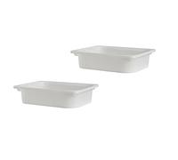 Ikea TROFAST Lot de 2 boîtes de rangement Blanc