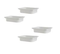 Ikea Trofast Lot de 4 boîtes de rangement Blanc