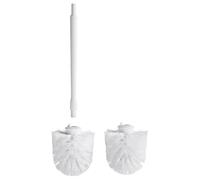 IKEA TRONNAN Lot de 2 brosses de rechange Blanc