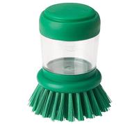 IKEA VIDEVECKMAL Brosse à vaisselle avec distributeur Vert vif