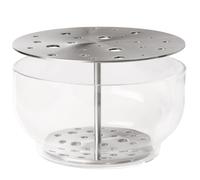 Ikebana Vase grand Acier inoxydable Fritz Hansen - 5704890401477