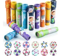 iKeelo 12PCS Kaléidoscopes pour Enfants, Cadeaux de Fête d'anniversaire pour Enfants, Cadeau de Kaléidoscope Éducatif Classique Rétro pour Noël, Prix d'école et de Classe