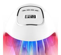 iKeener Appareil laser contre les champignons des ongles, certifié FDA, avec lumière bleue 15 x 470 nm + 30 x 650 nm lumière rouge, sessions réglables de 3/5/7/10 minutes
