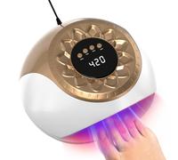 iKeener Appareil Laser Mycose Ongle Pied pour la Maison, FDA Approuvé Grande Taille Apparei Lumière Rouge pour Plusieurs Ongles des Mains et des Pieds, 15*470nm Lumière Bleue et 42*650nm Lumière Rouge