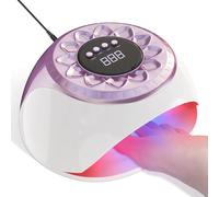 iKeener Appareil Laser Mycose Ongle Pied pour Plusieurs Ongles D'orteil, 57 LEDs Appareil Traitement Laser Mycose Ongles avec 15 * 470nm Lumière Bleue et 42 * 650nm Lumière Rouge, 3/5/7/10 Minutes