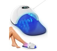 iKeener Appareil thérapeutique laser pour les doigts et les orteils, sessions réglables 5/7/10 minutes, nettoyage au laser des ongles et onychomycose, avec lumière bleue 30 x 460 nm