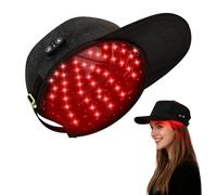 iKeener Casquette Croissance Cheveux Laser,Casquette Thérapie Lumière Rouge 660&850nm Approuvée FDA Repousse Cheveux,Lumière Rouge Stimule Croissance Follicules Pileux,Restaure l'Épaisseur