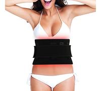 iKeener Ceinture Thérapie Lumière Rouge,Coussinet Flexible Portable Thérapie au Laser Froid avec Minuteur pour Les Muscles Articulaires,Dos,Jambes,épaules,Corporelle,Genou,Taille Soulagement Douleur