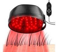 iKeener Chapeau Laser pour Pousse Cheveux et Anti chute de Cheveux, FDA Approuvé 660nm & 850nm Capuchon de Lumière Rouge Infrarouge pour Repousse Cheveux Femme Homme, Taille Réglable