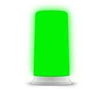 iKeener Lampe thérapie lumière verte et blanche,soulagement l'anxiété,migraines,maux tête,l'insomnie,sensibilité lumière,LED vertes bande étroite.Blanc chaud doux.Capteur tactile.Luminosité réglable