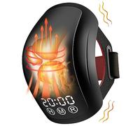 iKeener Masseur de Genoux Arthrose Sans Fil avec Chauffage et Vibrations, FDA Approuvé 210pcs Thérapie Infrarouge Laser pour Gonflement, Tension, Étirement Ligamentaire, Blessure Musculaire