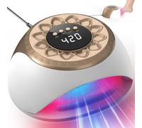 iKeener Mycose Ongles des Pieds Laser Appareil pour la Maison, 15*470nm Lumière Bleue & 42*650nm Lumière Rouge Appareil Anti Mycose Ongle Pied pour Ongles Endommagés et Décolorés, 3/5/7/10 Minutes