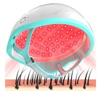 iKeener Système Croissance Cheveux Laser-Traitements Perte Cheveux Approuvés FDA pour Hommes et Femmes,Produits Croissance aux Cheveux Clairsemés,Repousse Cheveux Casque Laser,Thérapie Lumière Rouge