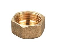 IkErna 1 Pièce En Cuivre, Filetage Mâle 1/8", 1/4", 3/8", 1/2", 3/4", Bouchon D'Extrémité À Tête Hexagonale, Raccord de Raccord, Adaptateur/Female Plug/3/8"