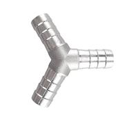IkErna 1Pc 4Mm 6Mm 8Mm 10Mm 12Mm 13.0Mm 14Mm 15Mm 16Mm 19Mm Hose Barb Pagoda Tail Tee Y Elbow Ss 304 Pipe Fitting/Y/16Mm