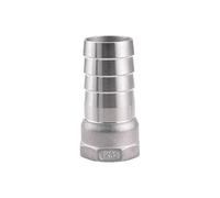 IkErna 1Pc 6Mm 8Mm 10Mm 12Mm 14Mm 15Mm 16Mm 20Mm Hose Barb X 1/8" 1/4" 3/8" 1/2" 3/4" 1" Bsp Female,Ss 304 Nipple Pipe Fitting/Bsp Thread-Barb Od/Bsp1I8-10Mm