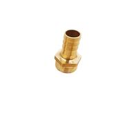IkErna 1Pc 8Mm 10Mm 12Mm 13.0Mm 16Mm Hose Barb Od To M16 M18 M20 Metric Male Thread Brass Pipe Fitting Nipple Coupling Joint/M16*2 To 10Mm