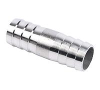 IkErna 1Pc Hose Barb Ss 304 Hose Tail Barb Connect6Mm 8Mm 10Mm 12Mm T Type Y Type Pipe Fitting Pagoda Tail Barb Connector/Straight/50Mm