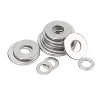 IkErna 2/5/10/50/100Pcs Ss 304 Flat Washer M1.6 M2 M2.5 M3/M4 M5 M6 M8 M10 M12 M14-M22 Metal Gasket Sealing Plain Washers Spacer Shim/Color/M8*24 * 1.5 * 5Pcs