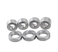IkErna 20Pcs Aluminum Bushing Gasket M3/M4 M5 M6 M8 Length 1-20Mm Aluminum Flat Washer Gasket Cnc Sleeve No Thread Standoff Spacer/M3*6*L (20Pcs)/Length 12Mm