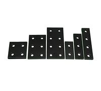 IkErna 2Pcs Joint Board Plate Corner Fastener Rectangle Bracket Aluminum Profile Connecting Plate Without Bolts And Nuts/2020-3 Hole