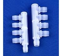 IkErna 5 À 200 Pièces de 2,4 À 9,5 Mm En Pp, Diamètre Égal, 5 Voies, Pour Aquarium, Pompe À Air, Raccord de Tuyau, Jardin Raccords Pagode Pour Système D'Irrigation/9.5Mm/5 Pieces