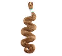 IkErna Extensions de Cheveux Bouclés, Couleur Naturelle, 40, 45, 50 Cm, 70 G, Une Pièce, Pour Femmes Noires/#2_18 Inch 1 Piece/1 Pc